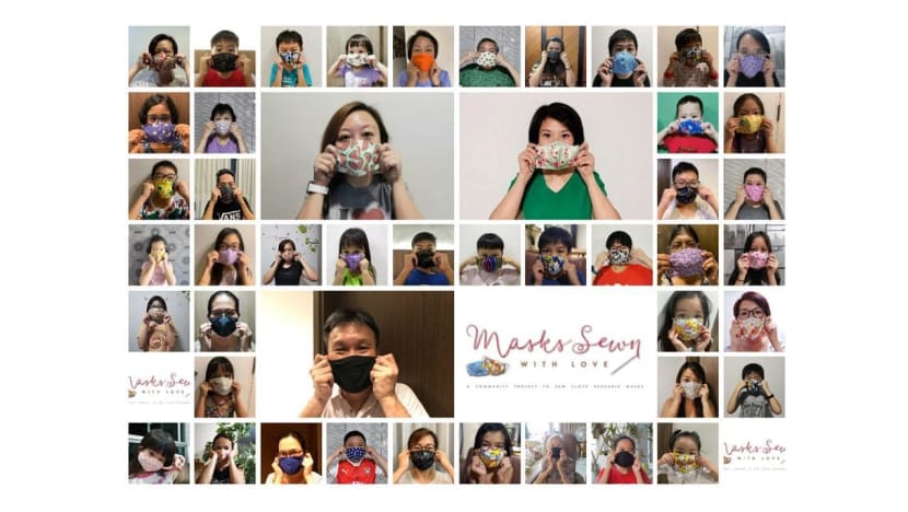 Volunteers to sew 50,000 cloth masks at home amid Covid-19 'circuit breaker'