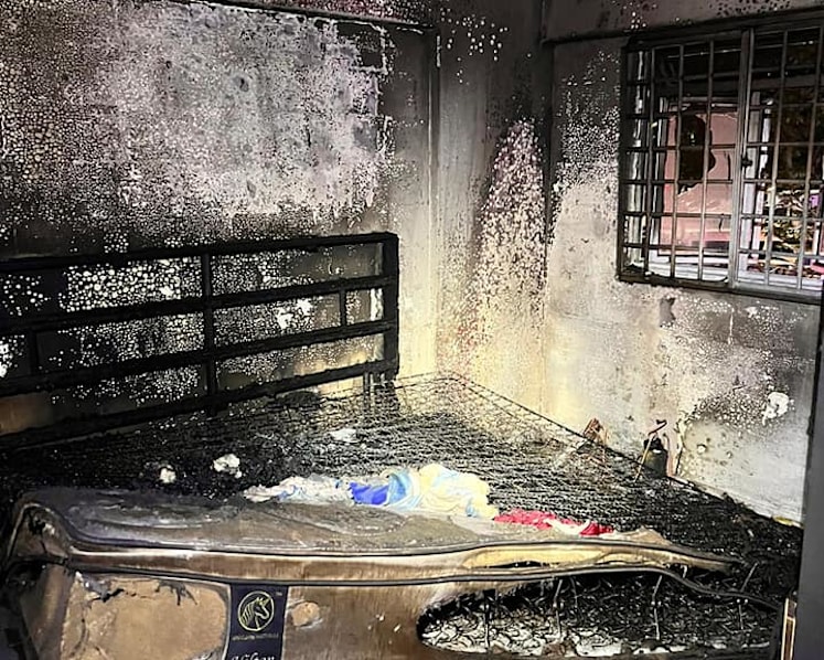 Two toddlers rescued from fire at Marsiling flat