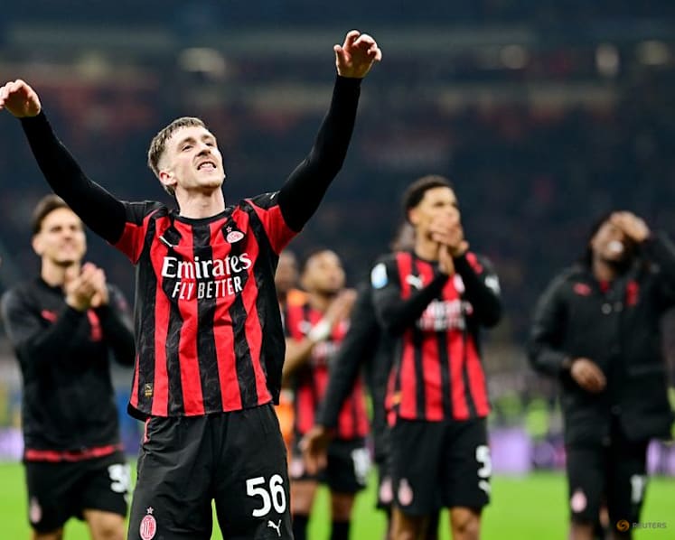 Milan edge Inter in derby to keep distant title chase alive