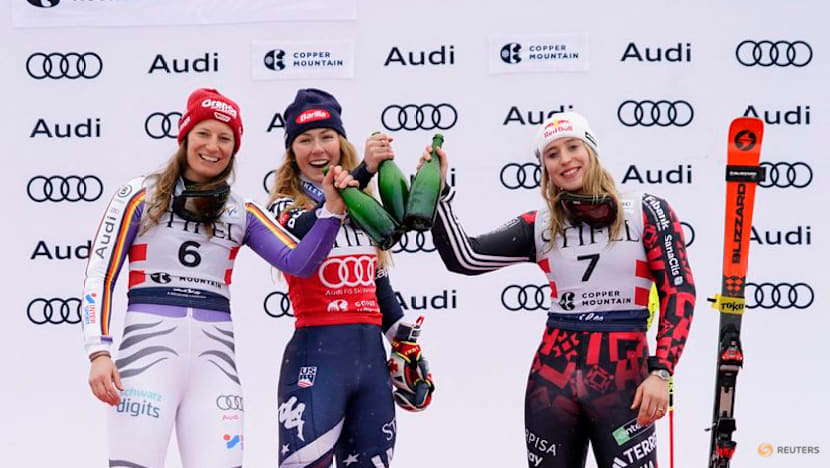 Shiffrin dazzles with 104th World Cup win at Copper Mountain slalom