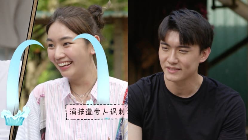 Zhang Zetong, Sheryl Ang On The Challenges They're Facing As Newbies; Sheryl Says Her Acting Was Once Dissed By A Cameraman Zhang Zetong, Sheryl Ang On The Challenges They're Facing As Newbies; Sheryl Says Her Acting Was Once Dissed By A Cameraman
