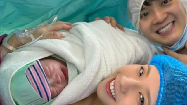 本地网红夫妻档Bert & Lulu喜迎千金　宝宝洋名充满“财”气！