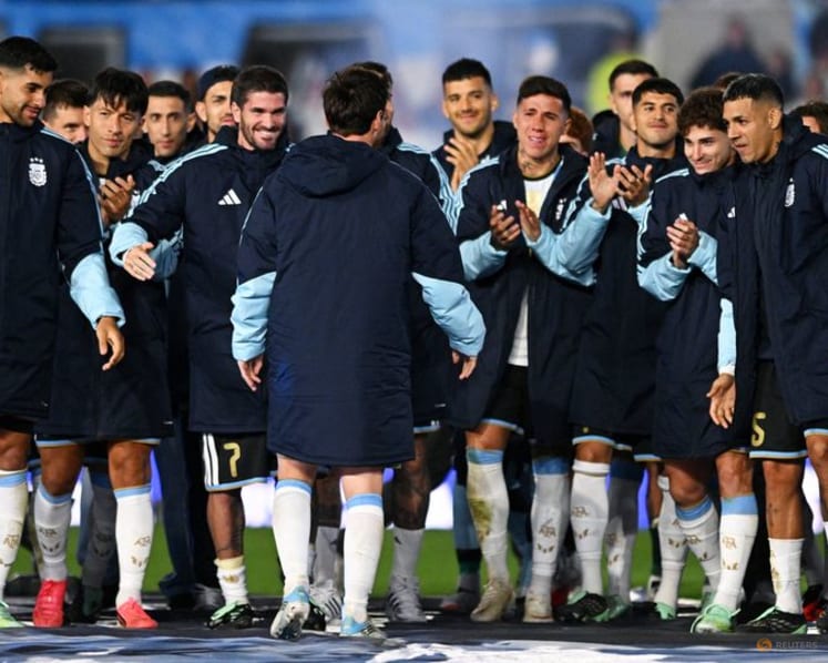 Messi signs off in tears after one last Argentina master class