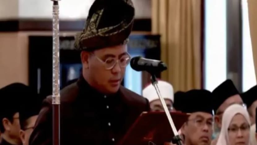 Amirudin Shari angkat sumpah sebagai Menteri Besar Selangor Amirudin Shari angkat sumpah sebagai Menteri Besar Selangor