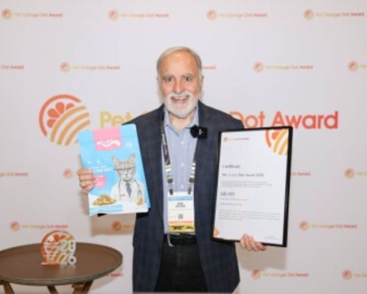 Southeast Asian Pet Food Leader MR.VET Clinches Prestigious U.S. Orange Dot Award for Biotech Innovation