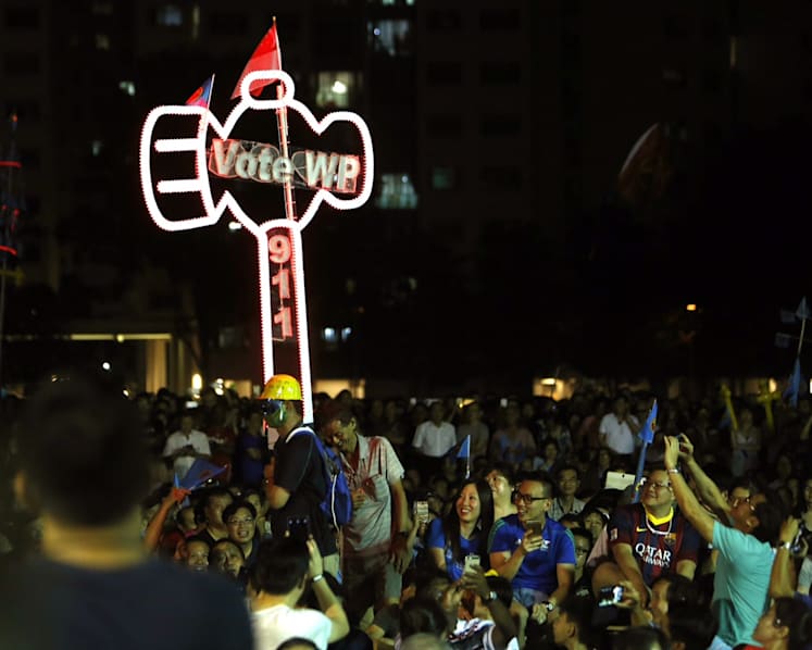 GE2015: WP rally at Punggol East SMC
