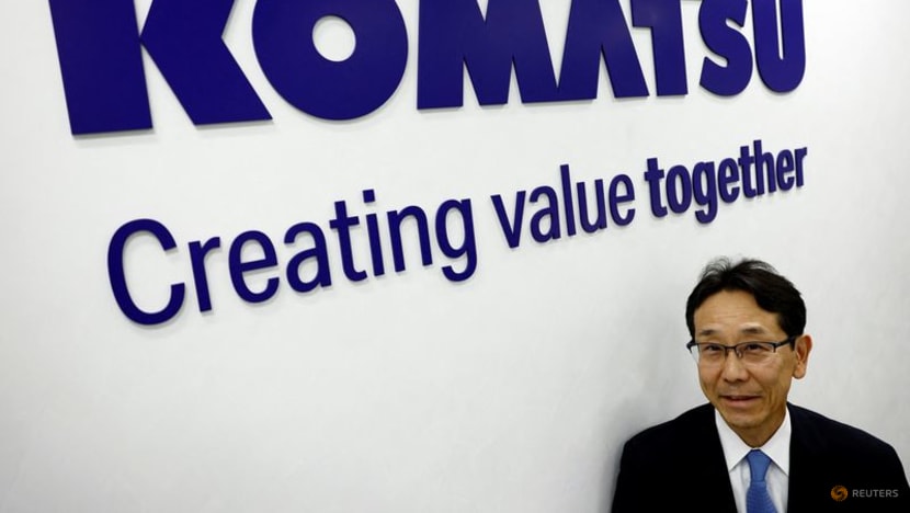 Japan's Komatsu expects 27% profit fall this year on stronger yen, tariffs