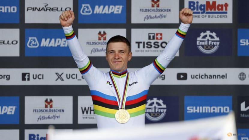 Evenepoel and Brown claim golden doubles in world road time trials Evenepoel and Brown claim golden doubles in world road time trials