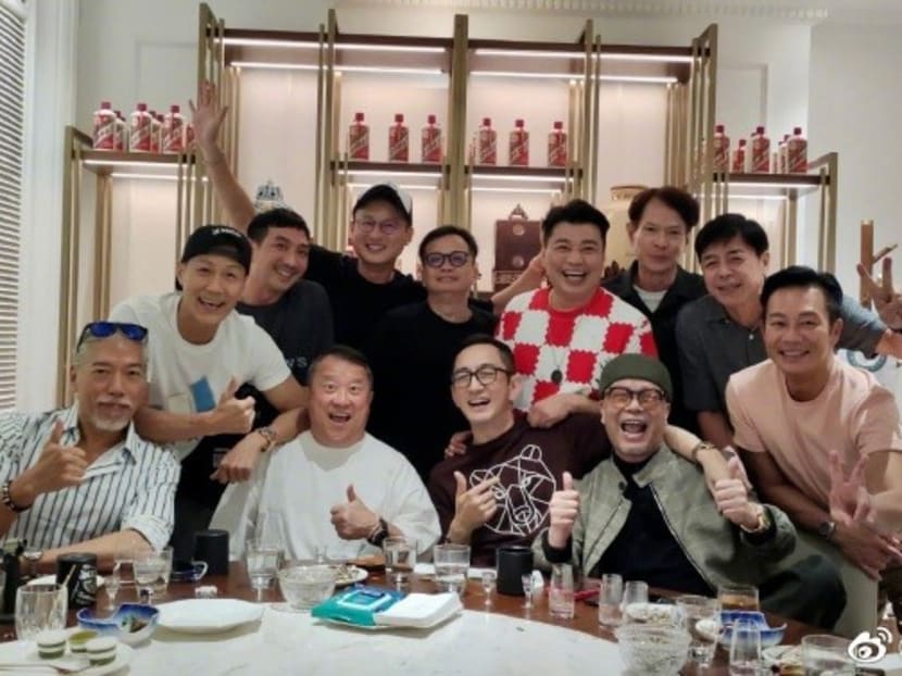 &lsquo;Dinner of the century&rsquo;: Past and present HK male stars have a rare gathering 