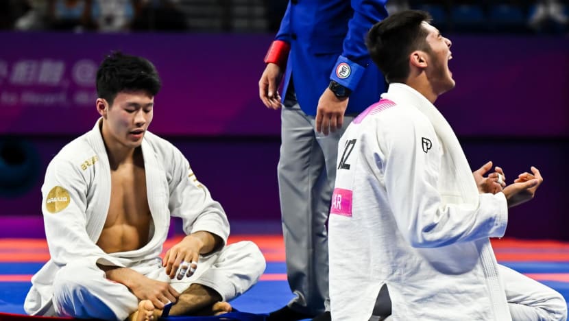 Narrow loss denies Singapore’s Noah Lim Asian Games ju-jitsu bronze