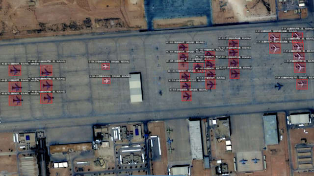 美国指中企发布AI卫星图像 协助伊朗锁定美军基地