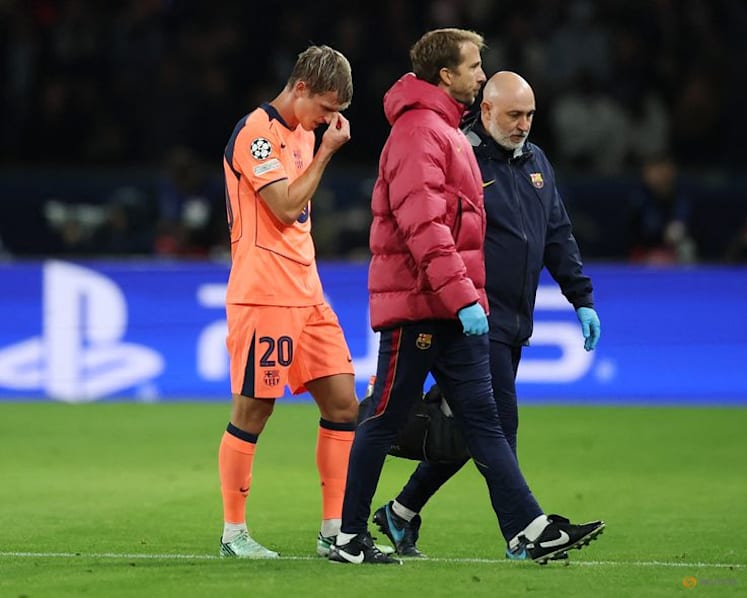 Barca blow as Olmo out for four weeks