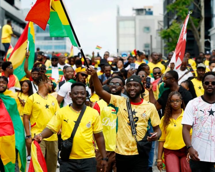 Ghana, Panama fans throng Toronto streets ahead of World Cup clash