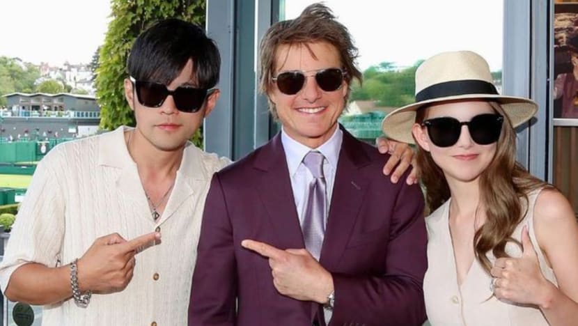 “Everything Is Possible”: Jay Chou Takes Photo With Tom Cruise At Wimbledon