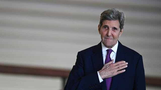 美国总统气候问题特使克里将卸下职务 为拜登连任助选