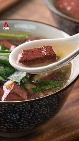 Pig blood curd returns to Singapore after nearly 3 decades — but is it safe?