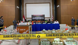 Indonesia seizes two tons of methamphetamine in its biggest drug bust