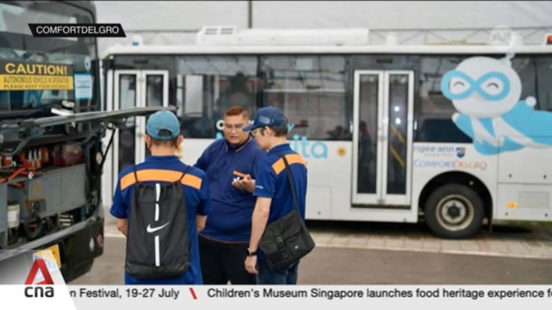 ComfortDelGro training bus drivers to operate autonomous vehicles