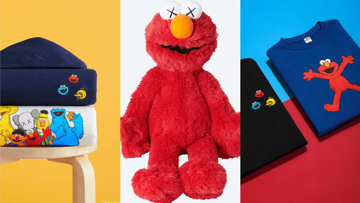 Ready For Volume 2 Of Uniqlo s KAWS x Sesame Street UT Collection Includes Plush Toys TODAY