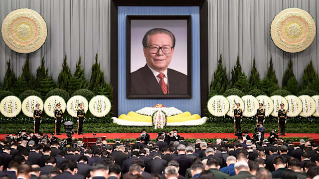 习近平肯定江泽民贡献 呼吁全党学习其精神
