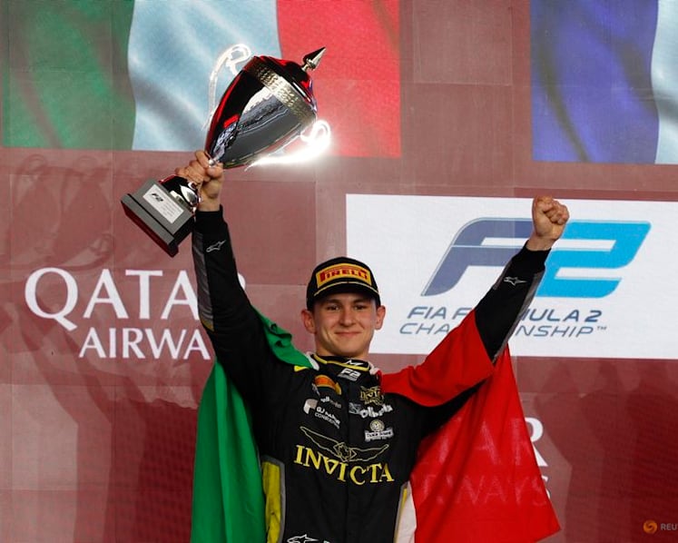 Italy's Fornaroli wins Formula Two title in Qatar