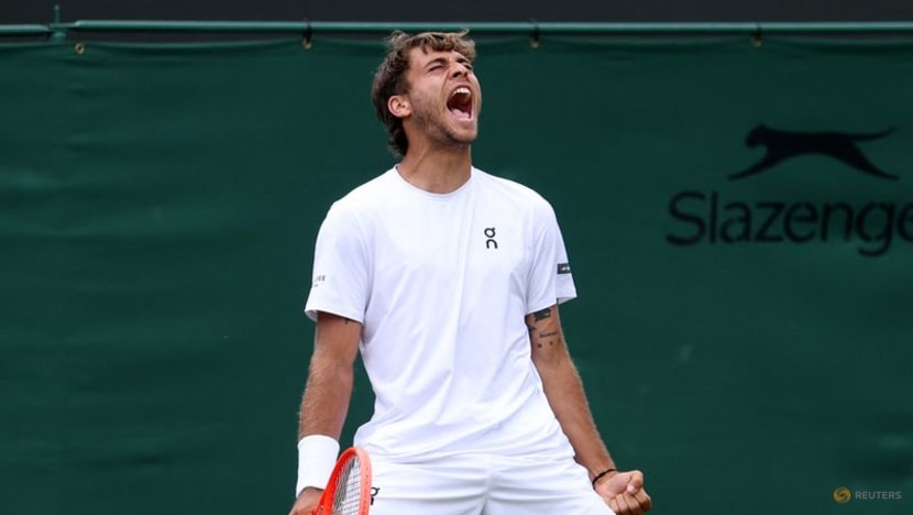 Cobolli brings flair to Wimbledon as Italian surge gathers steam