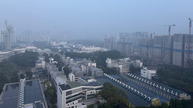 全岛PSI处不健康水平 PM2.5浓度也在偏高水平 