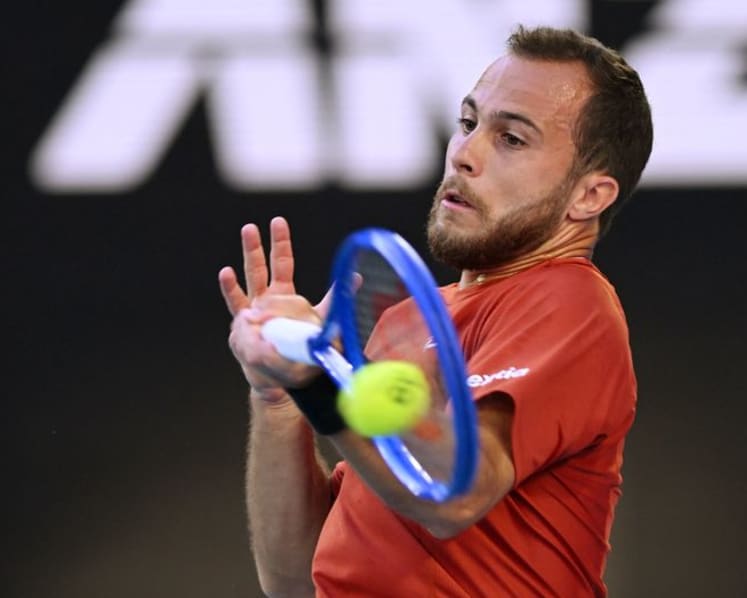 Champion Sinner races into Australian Open second round after Gaston retires