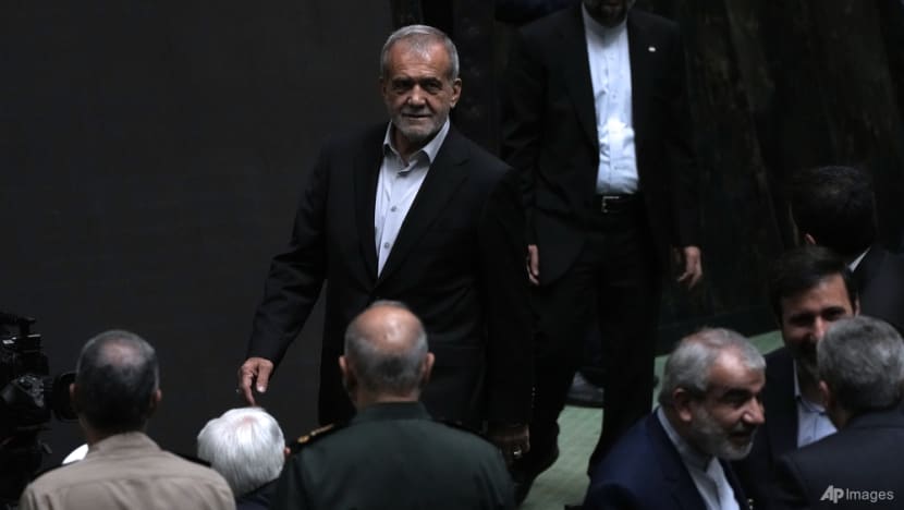 Iranian president Pezeshkian sworn in Iranian president Pezeshkian sworn in
