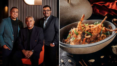 Ex-SIA Flight Steward Opens Fine-Casual Indian ‘Curry Club’ Serving $37 Frog Leg Biryani