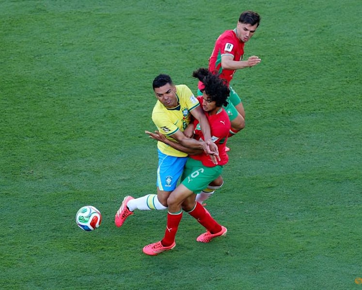 Teenage prodigy Bouaddi strides imperiously onto World Cup stage