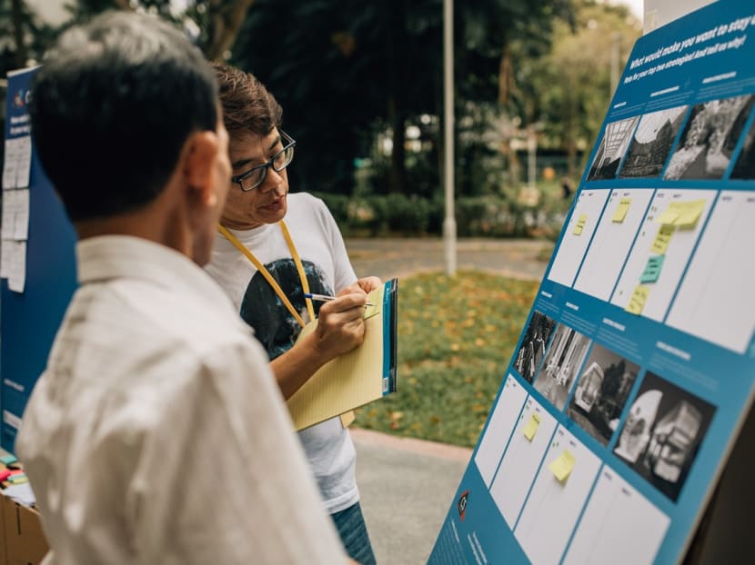Researchers of the Cooling Singapore project surveyed residents at Punggol East in February and May this year.