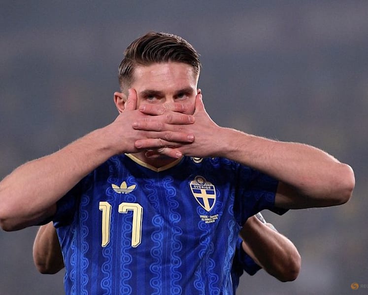 Gyokeres hat-trick sends Swedes through to World Cup playoff showdown with Poland