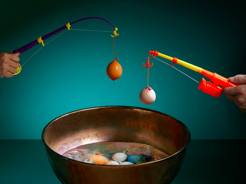 At Les Amis Group's new Japanese cafe-inspired restaurant, you ‘fish’ for your food and pop it over the salad