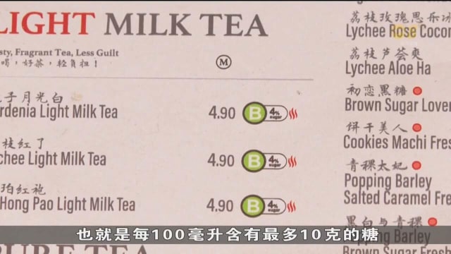 理解问答：现泡饮料将须注明营养等级