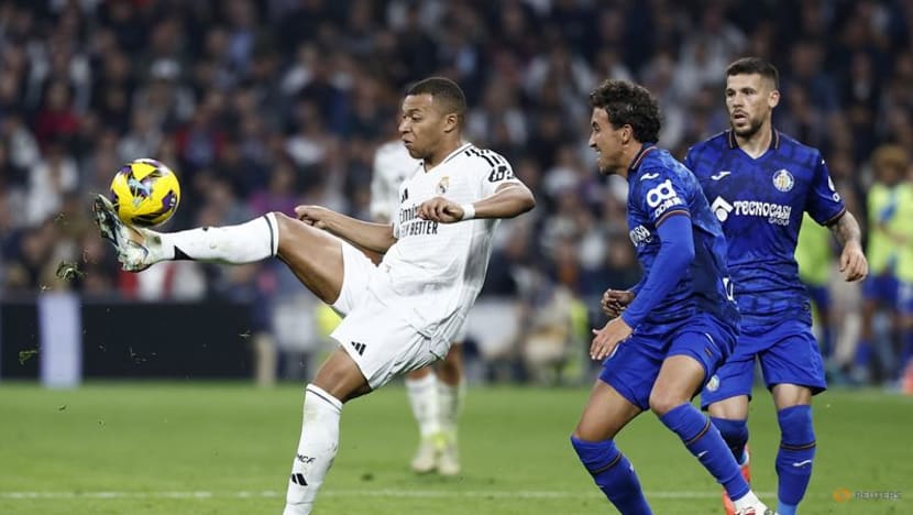 Bellingham, Mbappe on target as Real Madrid beat Getafe 2-0 to go second
