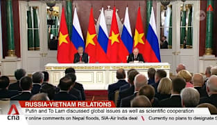 Vladimir Putin and To Lam hold talks on advancing bilateral trade and security ties