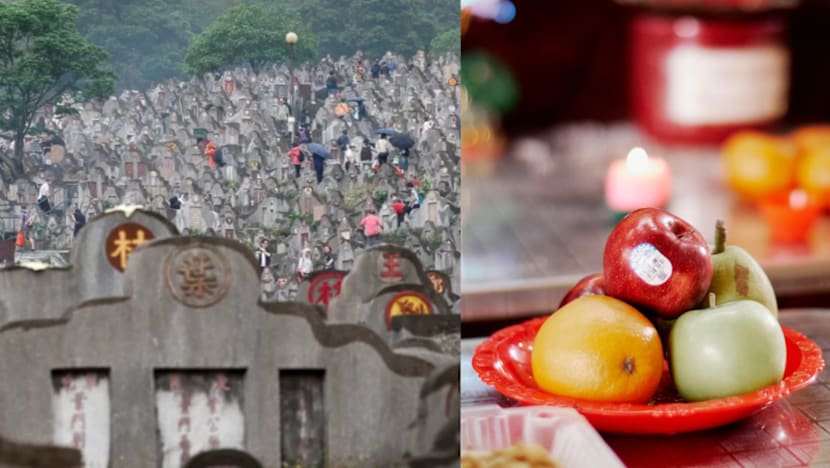 Woman Caught Stealing Qing Ming Offerings At Cemetery; Said To Be Repeat Offender
