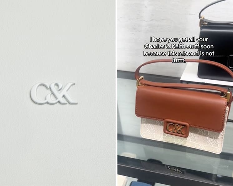 #trending: 'Auntie' or 'classic'? Charles & Keith debuts new emblem, drawing mixed reactions from netizens