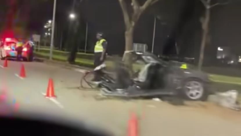 Man, 26, dies after accident along CTE; video shows car ripped in half