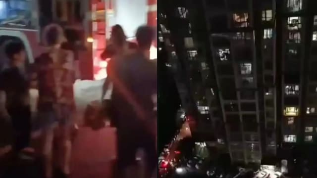 被反锁在家 中国13岁少年烧书起火18楼跳下