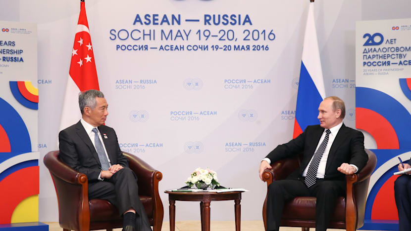 PM Lee meets Putin, affirms deepening relations