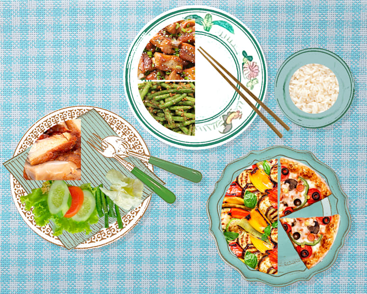 How much is too much food and why do takeaways always have so much carb?