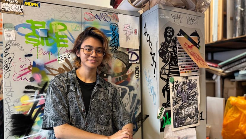 Anak muda ini bertekad perhalusi seni grafiti; tampil dalam Pesta Seni Bandar Aliwal 