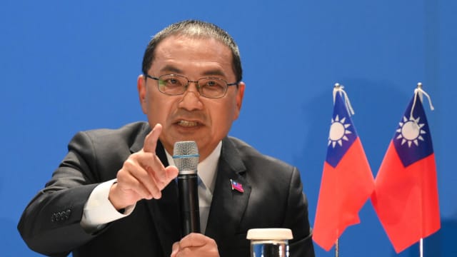 侯友宜：反对一国两制 承诺任内不触统一问题