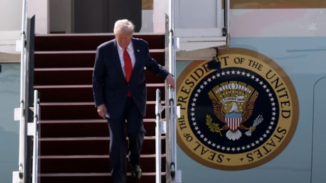 特朗普称对与中国达成贸易协议持乐观态度