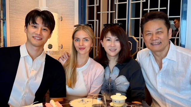 全家出动来新加坡！徐乃麟幸福同框画面曝光