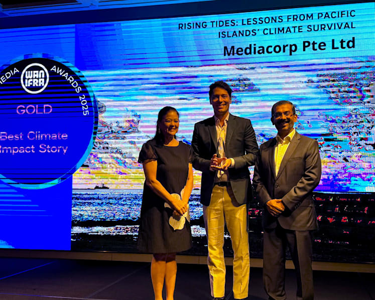 CNA wins gold at WAN-IFRA awards with climate change series on Pacific islands