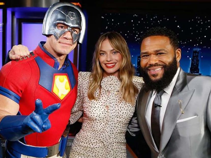 Margot Robbie Once Slept In The Same Room With A Life-Size Cardboard Cutout Of The Suicide Squad Co-Star John Cena