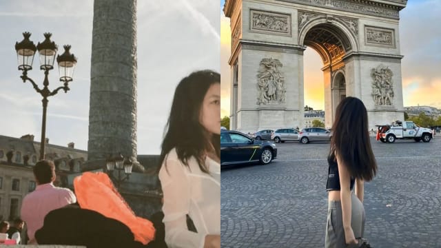 王菲爱女李嫣游巴黎穿透视装　引起网民热议